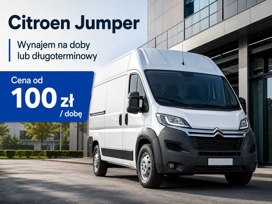 Citroen Jumper / wynajem na doby lub długoterminowy/ cena do ustalenia