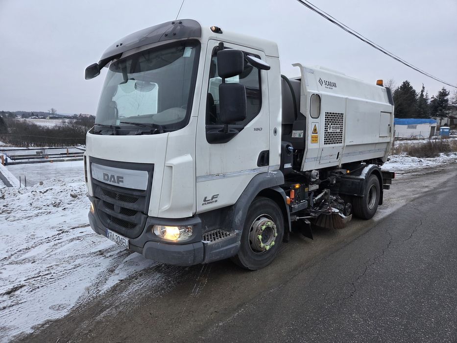 Daf zamiatarka drogowa scarab 1 silnik