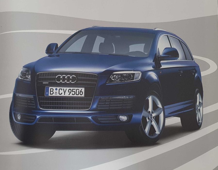 Catálogo do Audi Q7 - original - Ano 2006/2007