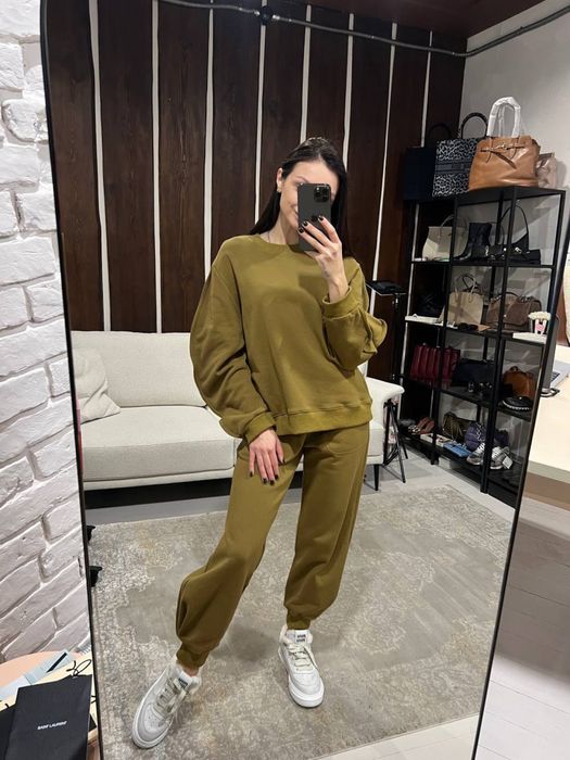 Останній! ОРИГІНАЛ! Костюм оливковий Tibi! Розмір М! Знижки до 90%