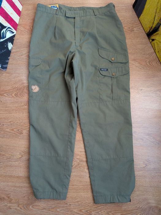 Теплі Трекінгові тактичні карго штани fjallraven goretex р.л оригінал
