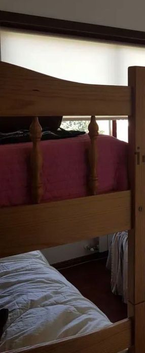 Cama individual de beliche