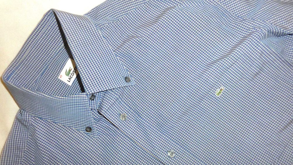 LACOSTE - Oryginalna koszula letnia - Rozmiar XL - Sklep 500zł - OKAZJA!