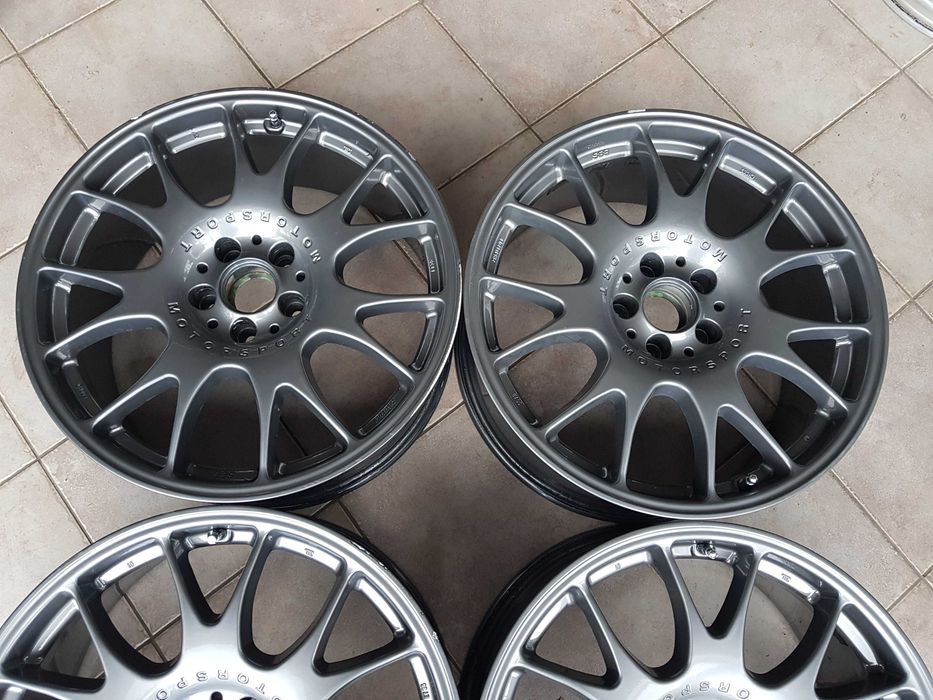Felgi aluminiowe BBS CH009 8,5x19 et35 5x112 VW Audi Merced Uszkodzone
