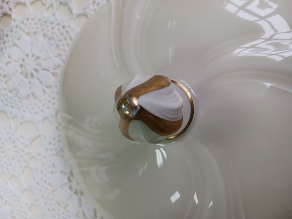 Rosenthal 12 osob Victoria ecru serwis obiadowy