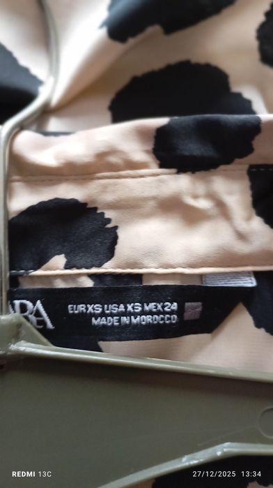 Camisa nova Zara tamanho XS