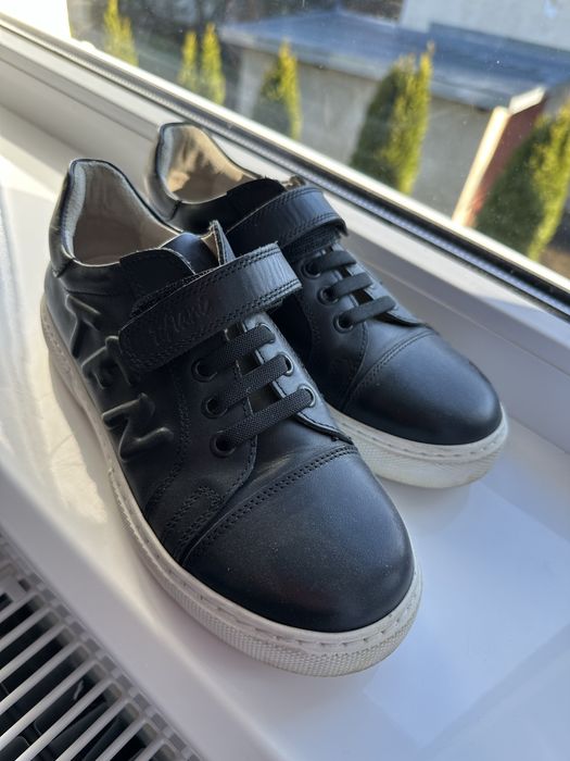 Шкіряні кеди 35 розмір