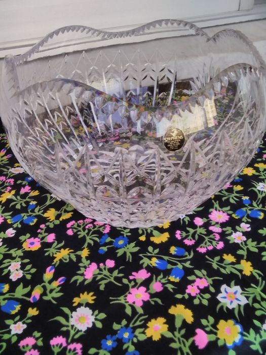 Grande taça em Cristal da Stephans