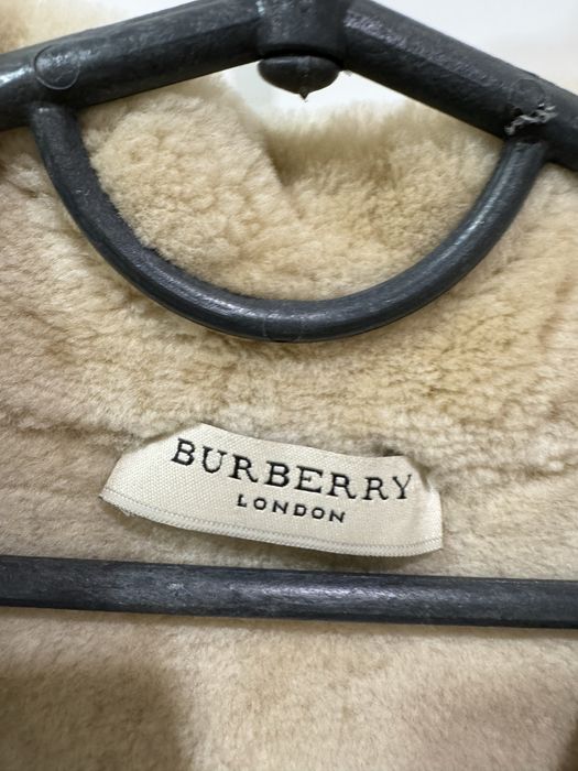 Натуральна дублянка Burberry