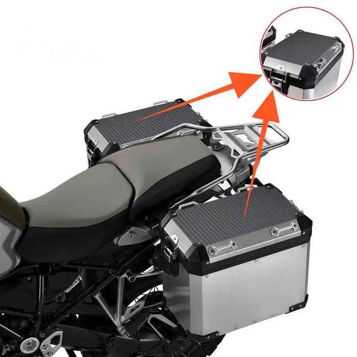 Protetores bagagem pads aderentes BMW 1250GS
