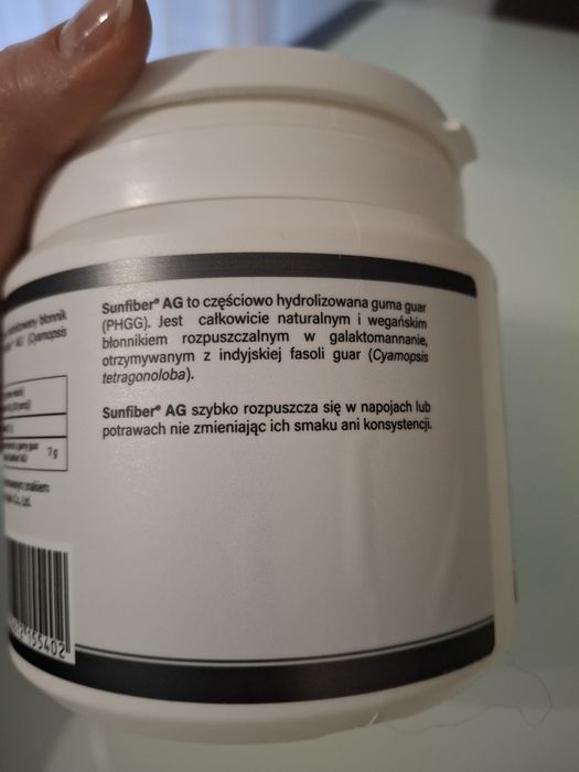 Błonnik Sunfiber w proszku