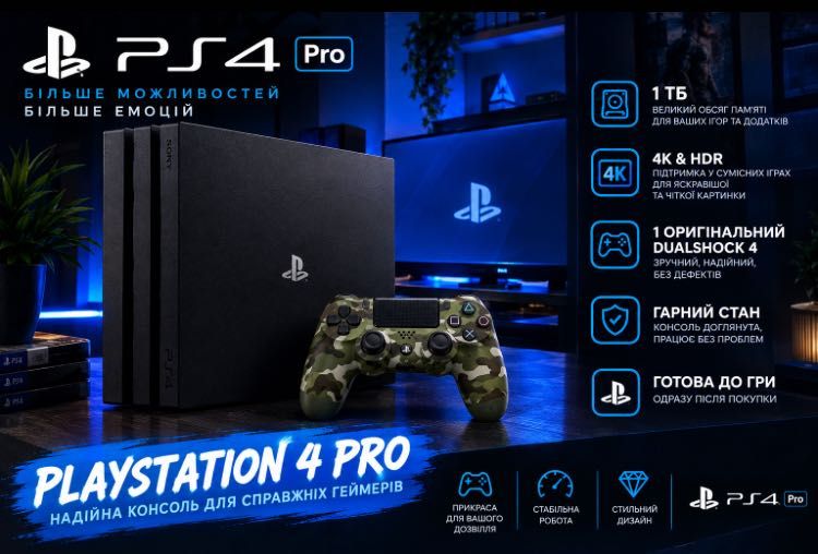 PlayStation 4 Pro 1TB