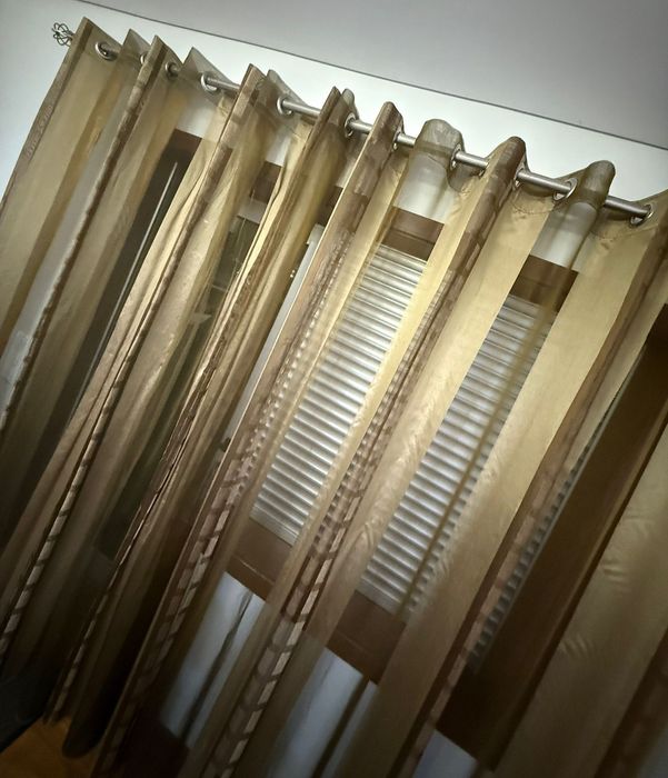 Cortinas em Organza