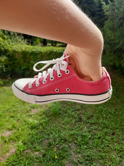 Trampki Converse różowe, rozmiar 39.