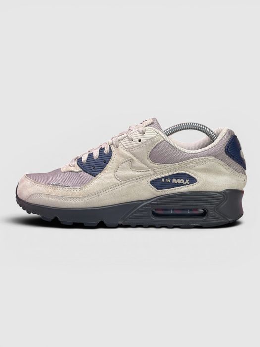 Buty Sportowe Nike Air Max 90 Kremowy Czarny Rozmiar 42.5