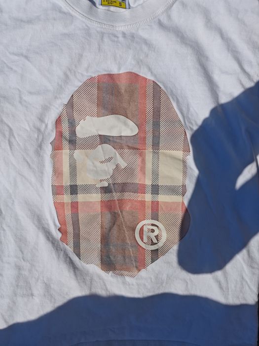 Koszulka bape x burberey