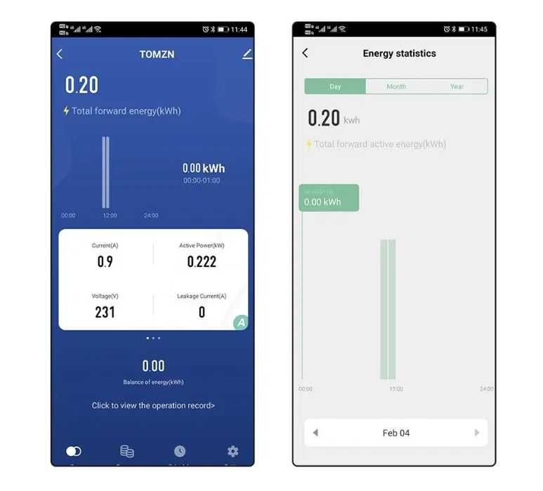 реле напруги напряжения 63А TOMZN автомат Wifi Tuya мониторинг