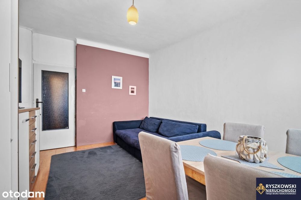 Obniżka, mieszkanie 3 pokoje, 46m2, Poniatowskiego