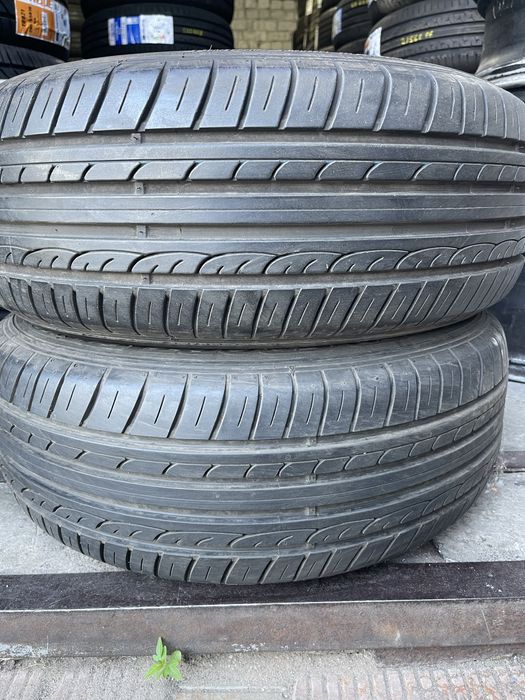 Шины 205/55 R16 Dunlop Sport б/у пара 7мм лето U6