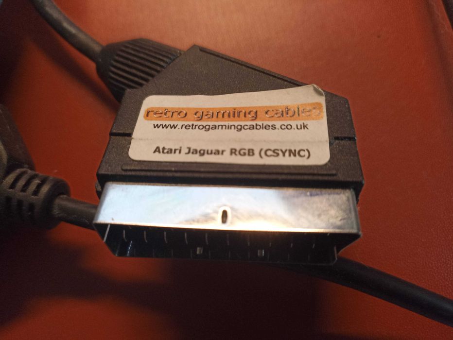 Atari Jaguar Cabo SCART RGB HQ retrogamingcables HQ64585755440131120
