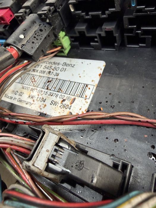 Moduł sterownik sam mercedes w211 e klasa 211