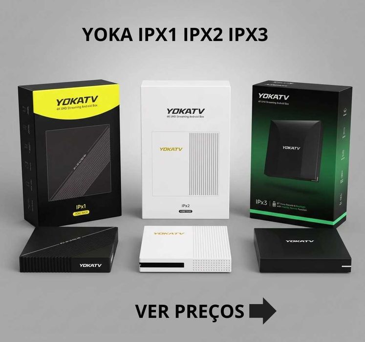 Yoka IPX1 | Yoka IPX2 | Yoka IPX3 | Box Novas c/garantia | Desconto Quantidade