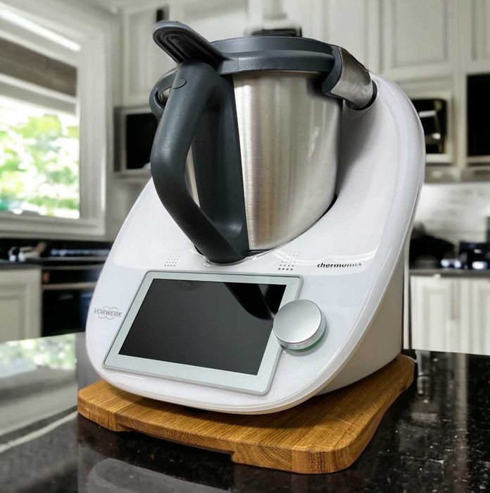 Deska bukowa, podstawka pod thermomix  TM5 TM6 bbxo