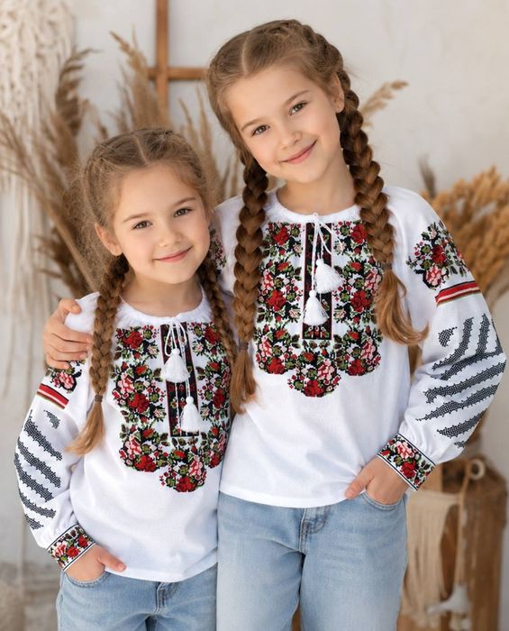 вишита  блузка  вишиванка 6р