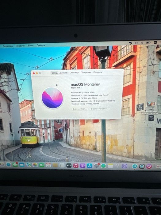 Ноутбук MacBook Air i7 2017