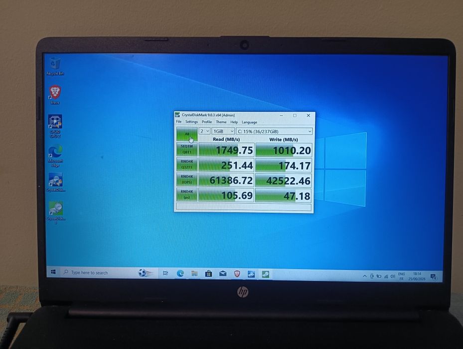 Portátil HP 15.6'