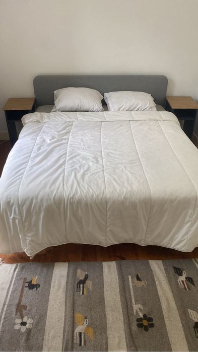 Cama de casal com colchao