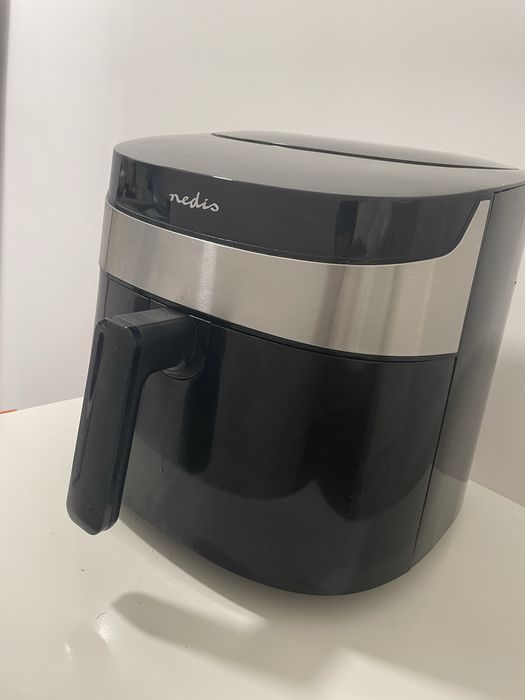 Air Fryer Digital  (Preto/Inox)