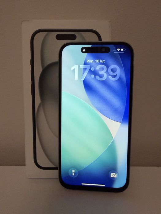 Iphone 15 niebieski 128gb kondycja 100%