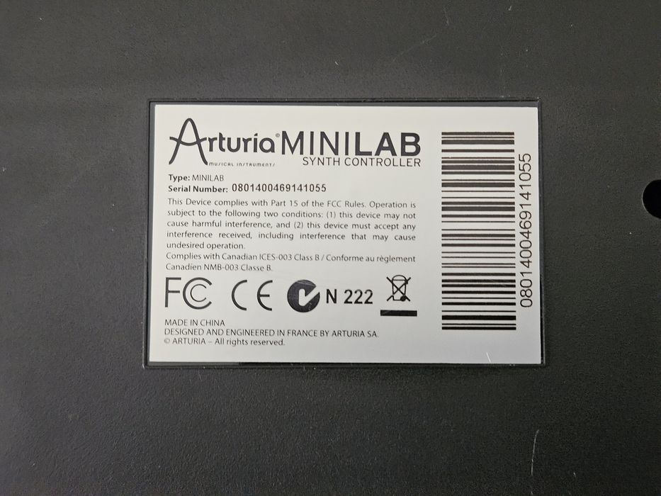 Arturia Mini Lab klawiatura sterująca