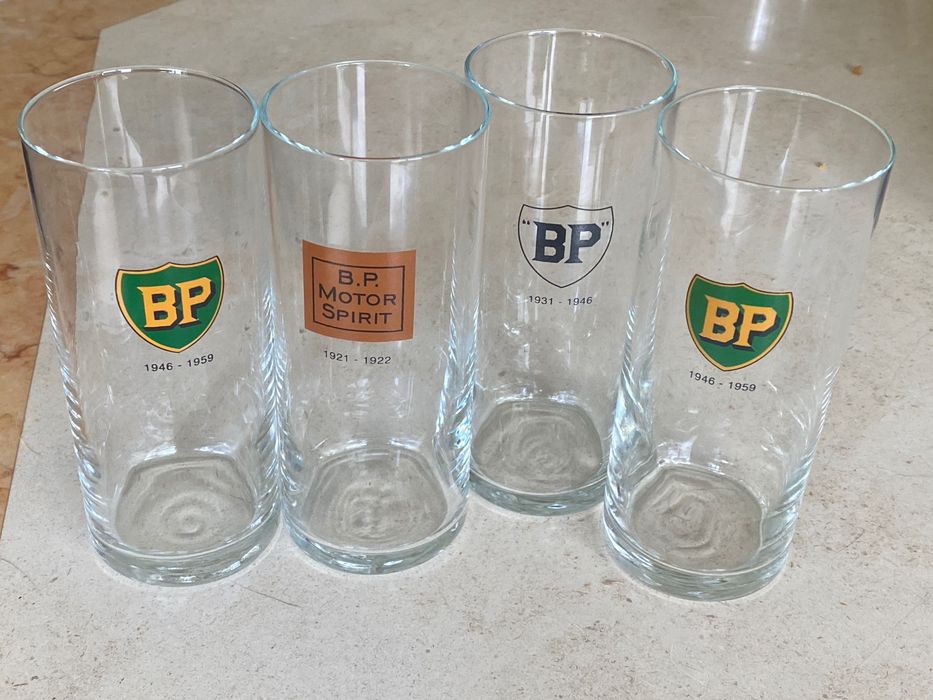 Copos BP, para coleção