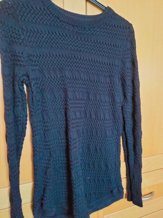 Camisola azul 100 % algodão Milano