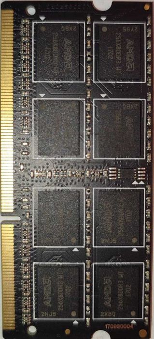 Пам'ять для ноутбуків AMD 4GB SO-DIMM DDR3L 1600 MHz (R534G1601S1SL-U)