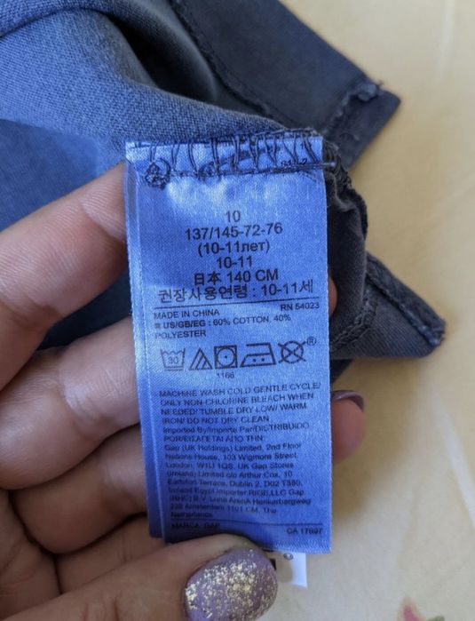 Футболка M 9-10 лет gap оверсайз майка Gap кофта old navy