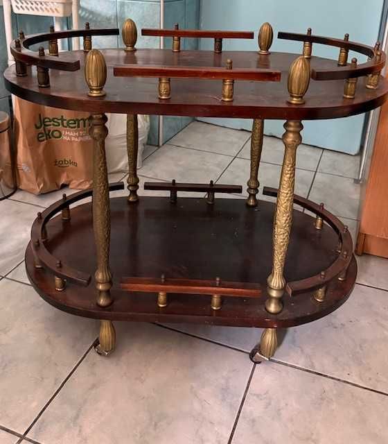 Antyki barek drewniany