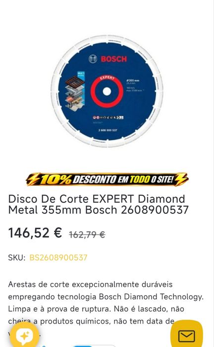 Serra de corte para metal Bosch GCO 14-24 J Professional