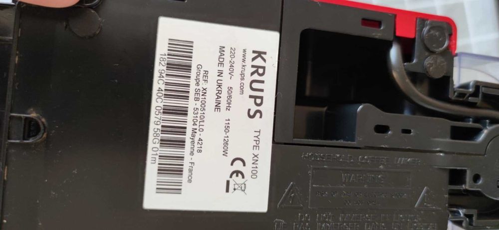 Máquina Café NESPRESSO Krups XN100