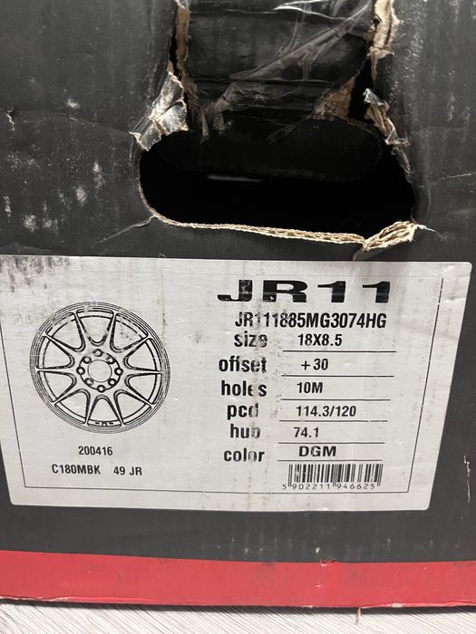 JAPAN RACING JR11 ORIGINAL R185* 114.3/120 Infinity Nissan Renault