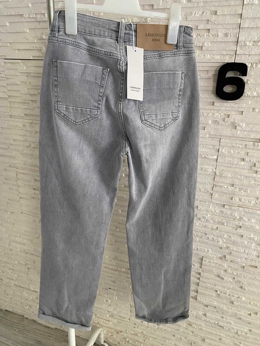 Lemonada nowe szare dżinsy mom fit elastyczne