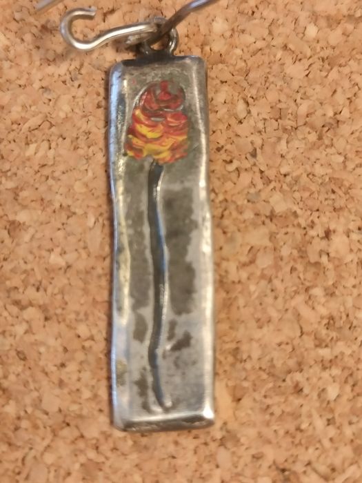 Zestaw biżuterii. Srebro. Lata '90. Biżuteria artystyczna