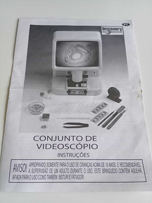 Videoscópio Discovery Channel - Impecável!
