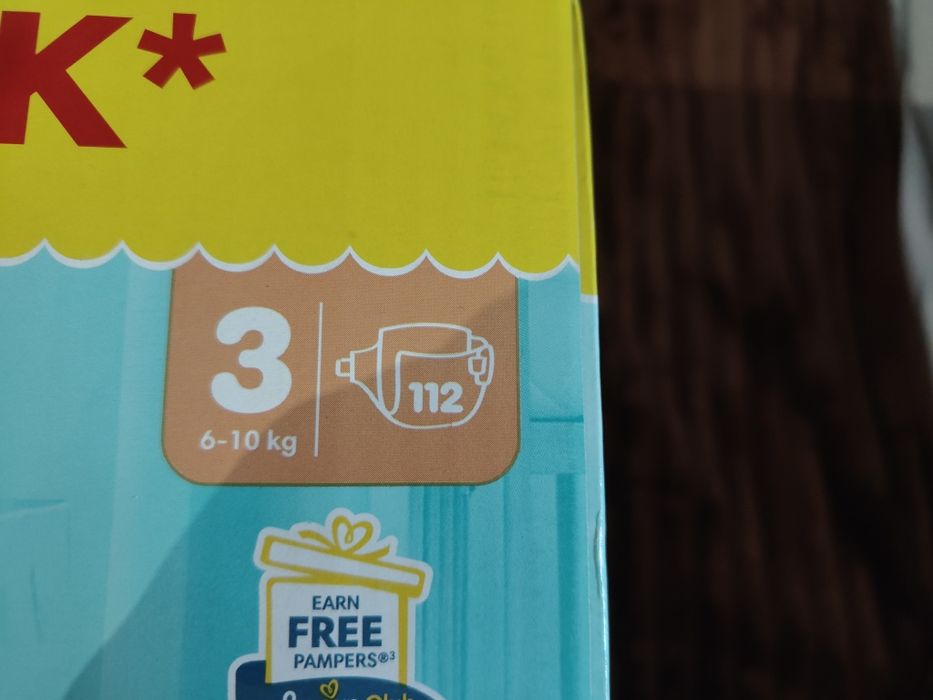 Pampers premium protection rozm. 3 112 szt