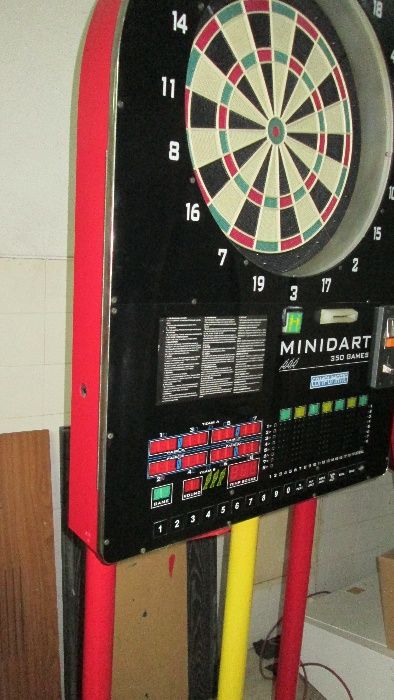 Máquina setas Minidart 350 jogos como nova original