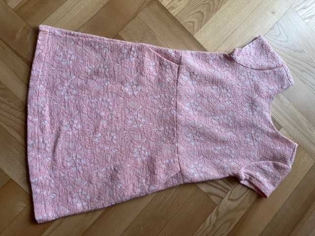 Koronkowa dziewczęca sukienka- Zara