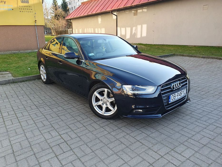Audi A4 Limousine 2.0TDI 136KM, sedan, manual, xenon, ledy, skóra, navi mmi, zadbany
