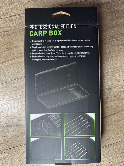 Поводочниця і органайзер , коропова коробка , Carp Box